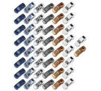 Lot de 50 Modèles de Voitures 1:100 pour Scènes Ferroviaires et Architecture en Plastique Coloré Aléatoire