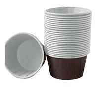 Lot de 50 moules en papier épais pour muffins, cupcakes, gâteaux, pâtisseries, accessoires de fête, décoration d'anniversaire