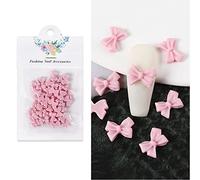 Lot de 50 nœuds plats mats pour bijoux, décoration, travaux manuels