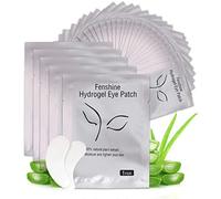 Lot de 50 paires de coussinets pour extensions de cils pour extensions de cils - Sans peluches - Pour faux cils - Extensions de faux cils - 50 paires de patchs de gel pour les yeux