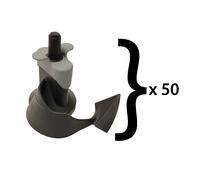 Lot de 50 Pales et joints ACTIFRY Friteuse Airfryer (XA900302 SS-990596 SEB TEFAL)