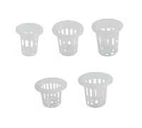 Lot de 50 paniers transparents en maille pour la culture de fruits et légumes (C)