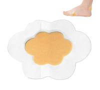 Lot de 50 pansements à bulles - Protection contre la vessie du talon - Coussinets de protection invisibles imperméables pour éliminer les cors et les callosités - Pour le camping en plein air et