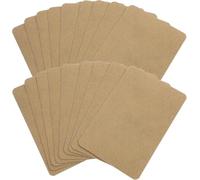 Lot de 50 pansements de soulagement de la douleur au gingembre - Pansements chauffants autocollants au gingembre pour femmes, hommes et personnes âgées - Pansements stimulant la circulation sanguine