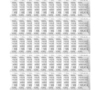 Lot de 50 paquets de gel de silice, sachets déshydratants de 5 g de gel de silice absorbeur d'humidité pour le stockage, paquets déshydratants en gel de silice pur et sûr, packs d'humidité