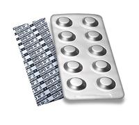 Lot de 50 pastilles de test DPD 3 de PoolLab pour mesurer le chlore total, le chlore lié dans l'eau de la piscine - Convient également pour d'autres photomètres portatifs (50)