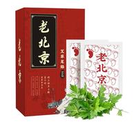 Lot de 50 patchs apaisants pour les muscles du pied pour le bien-être | Armoise avec adhésif doux, soulagement de la fatigue, soutien de l'inconfort, aide au sommeil, detoxHome Spa Voyage