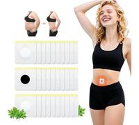 Lot de 50 patchs minces minces pour perdre du poids sur le ventre - Autocollants pour perte de poids doux pour la peau contre la cellulite