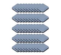 Lot de 50 patins adhésifs pratiques pour meubles - Patins silencieux - Accessoire pour bois dur et moquette