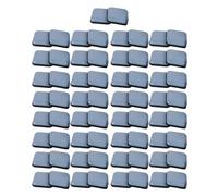 Lot de 50 patins adhésifs pratiques pour meubles - Patins silencieux - Accessoire pour bois dur et moquette