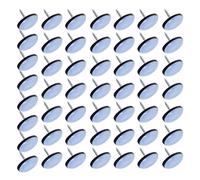 Lot de 50 patins de pieds polyvalents en ABS robuste avec vis