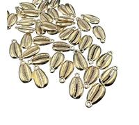 Lot de 50 pendentifs à breloques sur le thème des créatures marines - Fournitures de fabrication de bijoux - Étoile de mer - Pendentifs pour colliers, bracelets, loisirs créatifs, taille unique, Comme