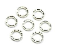 Lot de 50 perles acryliques CCB blanches, cercles, cœurs, fleurs, ovales, carrées, pour la fabrication de bijoux, boucles d'oreilles, accessoires, décorations artisanales - C04353