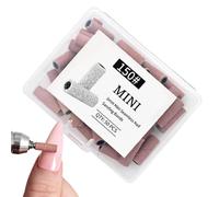 Lot de 50 petites bandes abrasives pour perceuse à ongles