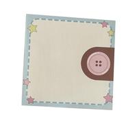 Lot de 50 petits blocs-notes créatifs avec motif dessin animé 75 x 75 cm pour étude, travail, planification quotidienne