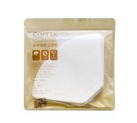 Lot de 50 petits papiers filtrants jetables en pâte de bois pour machine commerciale - Ustensiles de brassage fins multifonctionnels pour la maison, le magasin, la boulangerie et autres