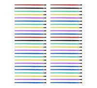 Lot de 50 petits pinceaux en nylon pour aquarelle, gouache, acrylique, artiste, nylon, petite aquarelle