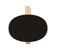 Lot de 50 petits tableaux noirs à clipser pour mémos, notes, étiquettes alimentaires, petit tableau à message en bois avec clips d'étiquetage pour mariage, loisirs créatifs