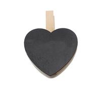 Lot de 50 petits tableaux noirs à clipser pour mémos, notes, étiquettes alimentaires, petit tableau à message en bois avec étiquettes et clips pour organisation de mariage