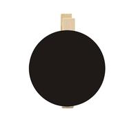Lot de 50 petits tableaux noirs à clipser pour mémos, notes, étiquettes alimentaires, petit tableau à message en bois avec clips d'étiquetage pour mariage, loisirs créatifs