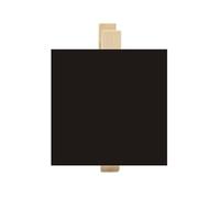 Lot de 50 petits tableaux noirs avec pince en bois, petits panneaux de tableau à message avec clips pour mémos, notes, étiquettes alimentaires, étiquettes artisanales
