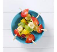 Lot de 50 pics à brochettes en bois 25 cm Basic Fackelmann