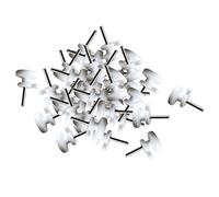 Lot de 50 Pièces Cintres Crochets Non-Trace Crochet Pivotant De Qualité Supérieure Clou en Acier
