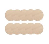 Lot de 50 pièces de 5 cm et 10 cm de pièces rondes en bois non finies, for projets de pyrogravure, bricolage, artisanat, étiquettes cadeaux Pour Pyrograveur(5cm)