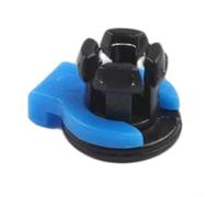 Lot de 50 pièces de fixation pour tête d'extrudeuse d'imprimante 3D, raccord de serrage ABS compatible avec tube PTFE de 4 mm