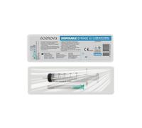 Lot de 50 Pièces distributeurs de liquides 5ml distributeurs de liquides Avec 21g Luer Slip distributeurs de liquides Plastique de Qualité, Alimentaire, Dosage Mesure De Liquides (5 ml/ 50 PCS)