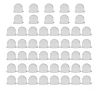 Lot de 50 pièces pour pompe à carburant d'amorçage - Pièces de carburateur pour tronçonneuses, souffleurs, débroussailleuses, débroussailleuses, carburateurs et réparation