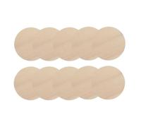 Lot de 50 pièces rondes en bois, cercles en bois, plaque vierge for bricolage, artisanat, pyrogravure, jeux, scrapbooking, construction, modèle Pour Pyrograveur