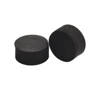Lot de 50 pieds d'isolation pour haut-parleur pour contrôle des vibrations et stabilité, coussinets antidérapants en EVA pour appareils audio (20 x 10 mm)