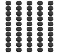 Lot de 50 pieds d'isolation pour haut-parleur pour contrôle des vibrations et stabilité, coussinets antidérapants en EVA pour appareils audio (15 x 5 mm)