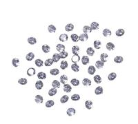 Lot de 50 pierres d'arbustes en forme de forme ronde pour ongles en acrylique