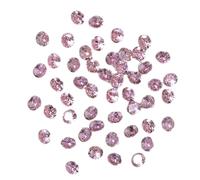 Lot de 50 pierres d'arbustes en forme de forme ronde pour ongles en acrylique