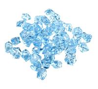 Lot de 50 pierres précieuses en acrylique transparent pour vase ou décoration de table de mariage (D, taille unique)