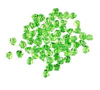 Lot de 50 pierres précieuses en acrylique transparent pour vase ou décoration de table de mariage (L, taille unique)