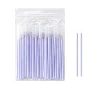 Lot de 50 pinceaux jetables super fins pour vernis à ongles gel pour femme