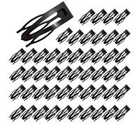 Lot de 50 pinces à cheveux à double prise en main pour femme, pour un usage quotidien, tendance et pratique