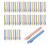 Lot de 50 pinces à cheveux en forme de bec de canard - En métal avec une forte tenue et une version allongée - Pour femme, fille, petite amie, fille, mère