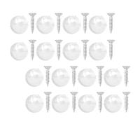 Lot de 50 pinces for miroirs et armoires en verre, kit montage sans cadre, fixation murale, support porte, rangement plastique Pour Épaisseur
