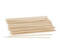 Lot de 50 piques en bois pour brochettes de 25 cm Fackelmann Nature