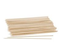 Lot de 50 piques en bois pour brochettes de 25 cm Nature Fackelmann