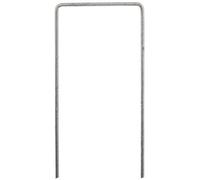 Lot de 50 piquets de Fixation pour Jardin en Acier galvanisé - 70 x 200 mm