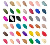 Lot de 50 plumes d'autruche rose foncé pour décoration de table (mariage, fête, etc.), vases, accessoires de loisirs créatifs. Couleur : 15-20 cm.