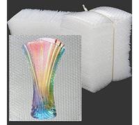 Lot de 50 pochettes à bulles transparentes de 30,5 x 30,5 cm pour emballage, fournitures de déménagement à double paroi pour plats fragiles, assiettes chinoises, pochettes à bulles pour expédition,