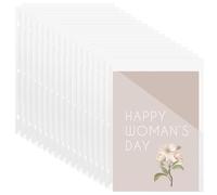 Lot de 50 pochettes perforées pour classeur, protège-documents en polypropylène transparent, chemises à 3 anneaux avec ouverture en biais, organiseur de documents pour bureau, école et maison