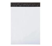 Lot de 50 Pochettes Plastique Emballage Colis, Enveloppes d'expédition Autocollantes - 350 x 450 mm - Avec Fermeture Autocollante - 35 x 45 cm - En Plastique Opaque - Pour Vêtements et Textiles