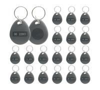 Lot de 50 porte-clés de proximité 26 bits, 125 kHz Weigand Prox compatibles avec les lecteurs de format Prox Key ISOProx 1346 1386 1326 H10301 pour la grande majorité des systèmes de contrôle d'accès
